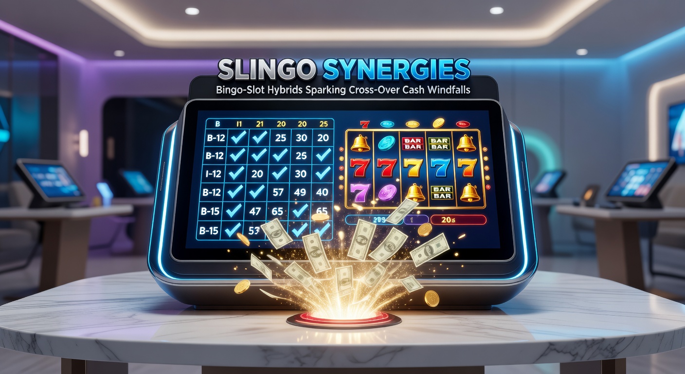 Excited player celebrating a massive Slingo jackpot on mobile device with confetti effects and payout display